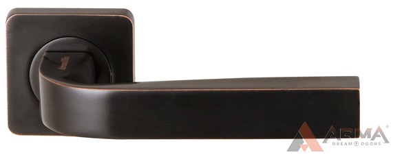 Ручка раздельная Armadillo (Армадилло) KEA SQ001-21ABL-18 Темная медь