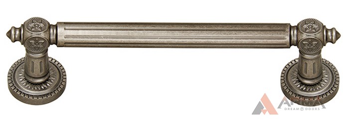 Ручка-скоба Matador Armadillo (Армадилло) PULL CL AS-9 Античное серебро